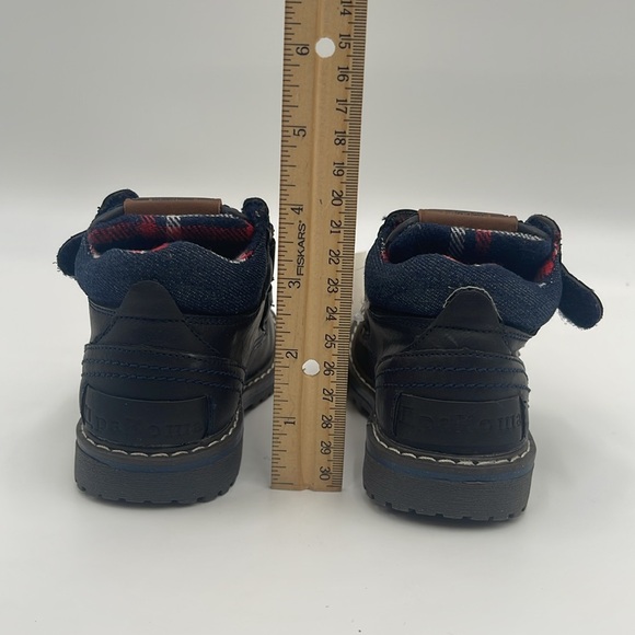 NWT Apakowa toddler water resistant ankle boots navy blue size 25 - Picture 5 of 10